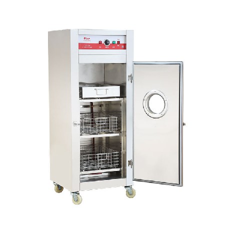 厂家批发零售专门供应 单门立式不锈钢远红外线餐具消毒柜